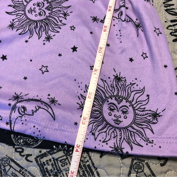 Purple Celestial Flared Leggings - Picture 4 of 4